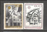 San Marino.1987 EUROPA-Arhitectura moderna SE.704