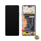 Display cu Touchscreen Honor X9 5G / Magic4 Lite cu Rama si Acumulator Negru (Midnight Black) Service Pack 0235ABSK