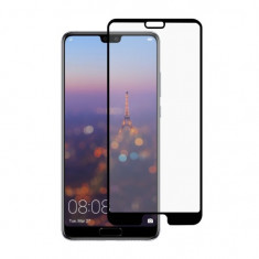 Folie Sticla Roar pentru Huawei P20 5D Full Cover acopera tot ecranul Negru foto