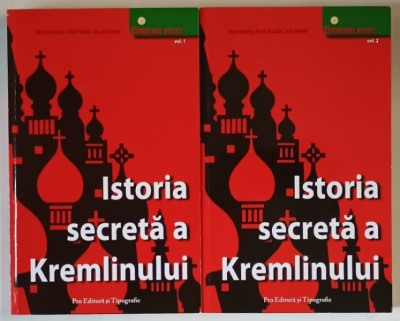 ISTORIA SECRETA A KREMLINULUI , VOLUMELE I - II de MICHAEL HONORIN ... ERIC DE GOUTEL , 2007 foto