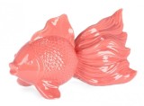 Cumpara ieftin Set 3 figurine Pesti portelan rosu 26.2x14.3x14.1 cm