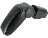 Cotiera Auto Premium Dedicata Peugeot 206 (1998-2012) ALM, Negru, Rabatabila, Spatiu Depozitare, Instalare Facila