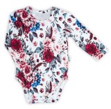 Body cu maneca lunga bumbac 100% (180097) Colectia &quot;Kate&quot; 2021 Marimea 92