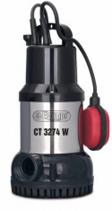 Pompa submersibila pentru apa curata, Ct3274W, Elpumps , 13200 l/h, 600W foto