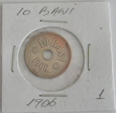 M1 C10 - Moneda foarte veche - Romania - 10 banI - 1906 foto