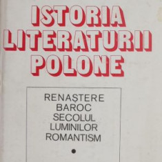 Istoria literaturii polone, vol. I - Stan Velea