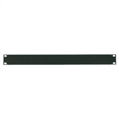 Solid Blank Panel Logilink 19 inch 1U Black foto