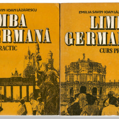 Limba Germana - Curs practic 2 vol., E. Savin/I. Lazarescu, Ed. Miron 1992