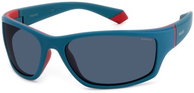 Ochelari de Soare POLAROID PLD 2135/S CLP/C3, 65mm, Albastru foto