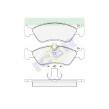 Set placute frana punte fata Opel Astra F (56, 57), 09.1991-09.1998, Calibra, Kadett, Vectra A, Vectra B, marca Icer Spania