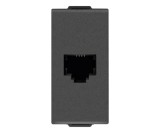 Priza telefon RJ11 1M Vimar Neve carbon matt 09320.CM