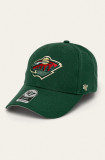 Cumpara ieftin 47brand șapcă NHL Minnesota Wild H-MVP29WBV-DG, 47 Brand