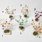 Reducere ! Mini pomisori decorativi margele, cadou unicat Craciun