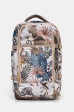 Medicine rucsac de călătorie femei, culoarea bej, mare, modelator