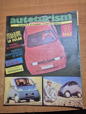 revista autoturism octombrie 1992 foto