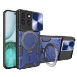 Husa Honor X8c Techsuit CamGuard Pro, albastru