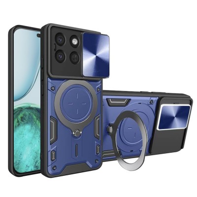 Husa Honor X8c Techsuit CamGuard Pro, albastru foto