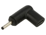 Adaptor DC 3.0/1.0 USB-C Negru 100W 5A