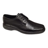 Pantofi casual barbati din piele naturala cu perforatii marimi 39 - 47 Ciucaleti