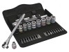 Set Chei Tubulare 3/8 Zyklop 29 Bucăți, Wera
