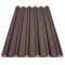 Placa ondulata bituminoasa Onduline Easyfix, brun, 38 x 810 x 2000 mm