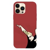 Husa compatibila cu Apple iPhone SE, Viceversa, model Whoa mama Johnny Bravo, Silicon, TPU