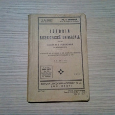 ISTORIA BISERICEASCA UNIVERSALA - T. Chiricuta, T.G. Bulat - 1938, 145 p.