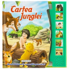 Citeste si asculta - Cartea junglei PlayLearn Toys