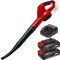 Einhell GE-CL 18/1 Li E PXC + Twinpack CB + 4514095 - Suflanta de gradina 105 m3/h + Set 2 acumulatori si incarcator Li-Ion 18 V 2.5 Ah