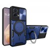 Husa Techsuit CamGuard Pro Albastra pentru Motorola Moto G85, Protectie Camera, Anti-soc