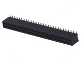 Soclu pini mamă 1,27mm SMT 2x28 1A, CONNFLY