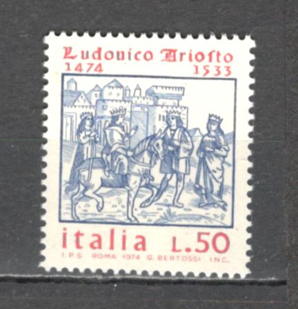Italia.1974 500 ani nastere L.Ariosto-scriitor SI.856