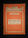 LIBERALE NETTO - ISTORIA LITERATURII ITALIENE. DE LA ORIGINI LA TASSO (1943)
