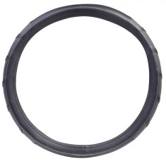 Husă Volan Auto, Model Universal, Diametru 38cm, Culoare Negru