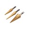Set 3 burghie in trepte 3 - 20 mm, 1/4&quot; Yato YT-44731