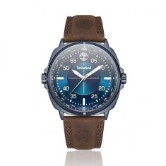 Ceas bărbătesc Timberland cu baterie de 24 mm și curea din piele maro