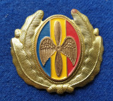 Insigna Militara Ofiter AVIATIE - PILOT - AVIATOR - Coifura insemn cascheta