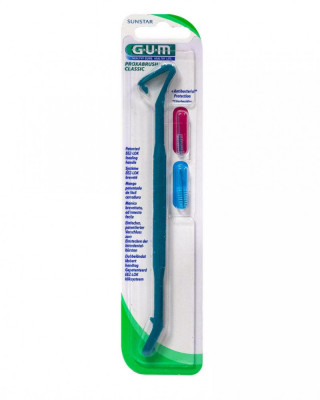 Set Periuta Interdentara, GUM, Proxabrush Classic, pentru Curatare in Profunzime, cu Maner Special, foto