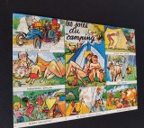Carte Poștală Vintage - Umor la Camping - Anii &#039;60!