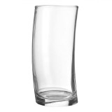 Pahar Sticlă, Model Curbat, Capacitate 0,435L, Transparent, Oem