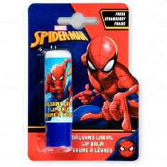 Marvel Spiderman Lip Balm balsam de buze cu aroma de capsuni 20 g