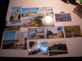 LOT de 38 carti postale color Romania si internationale, din anii &#039;70