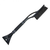Perie de zapada pentru masini, cu racleta gheata parbriz, neagra, JollyMag, SKROB01CZ