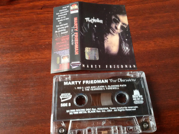 Marty Friedman - True Obsessions (2000 - Rocris Disc - MC / VG)