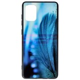 Husa Samsung Galaxy A71, TPU + Sticla, Design 12, Protectie Premium