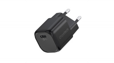 Choetech GaN GaN &amp;icirc;ncărcător USB tip C PD 30W, negru (PD5007) foto