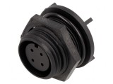 Conector Circular Soclu Mamă 4 PIN IP68 125V