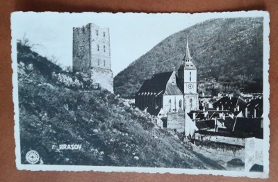 Carte postala, Brasov 1938 foto