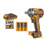 Filetanta Impact 20V CIWLI2045E &ndash; 405Nm Strangere, 555Nm Desfacere, Brushless, 1/2&rdquo;, 3 Trepte, 2 Acumulatori + Incarcator
