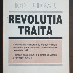 Revoluția trăită - Ion Iliescu